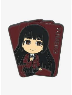 Television Kakegurui Chibi Yumeko Jabami Cards Enamel Pin - BoxLunch Exclusive