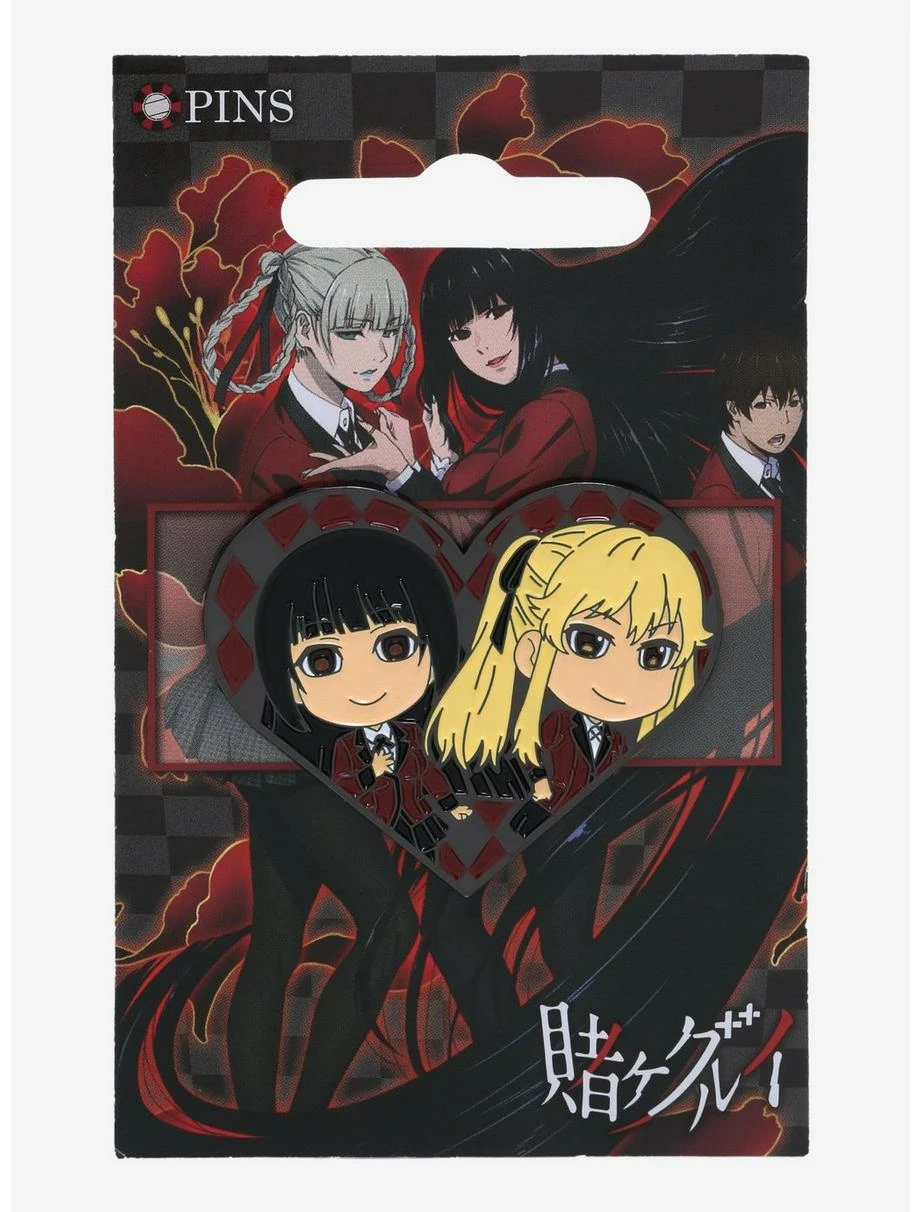 Television Kakegurui Chibi Yumeko And Mary Enamel Pin - BoxLunch Exclusive - Image 2