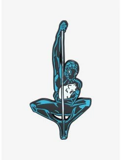 Superheroes Marvel Spider-Man & Cat Enamel Pin - BoxLunch Exclusive