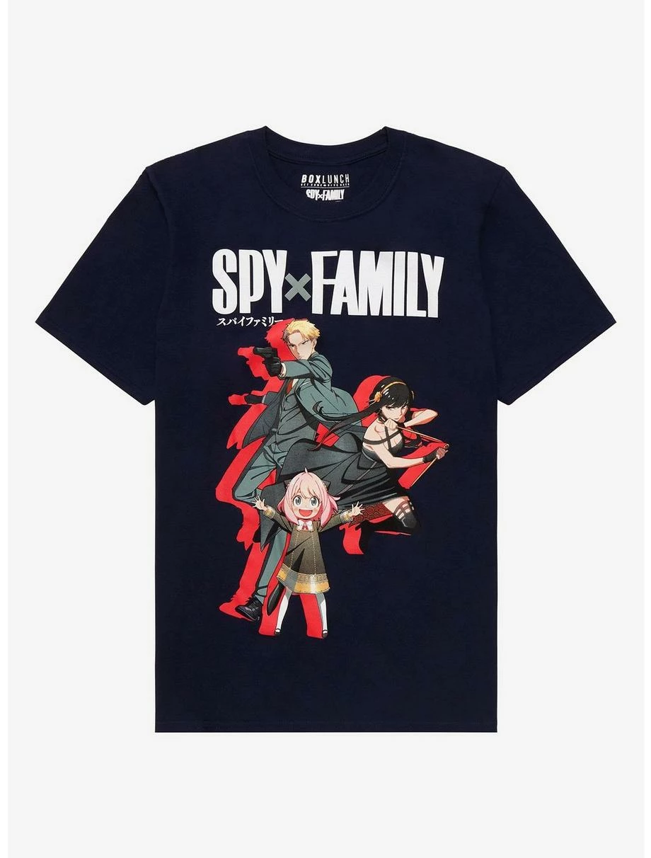 Television Spy X Family Group Portrait T-Shirt - BoxLunch Exclusive