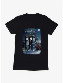 Television Doctor Who The Chirstmas Invasion Womens T-Shirt