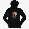 Television Wednesday Nevermore Academy Crest Icons Hoodie