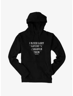 Television Wednesday I Never Bury Hatchets Hoodie