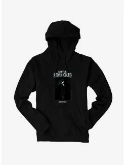 Television Wednesday Little Storm Cloud Portrait Hoodie