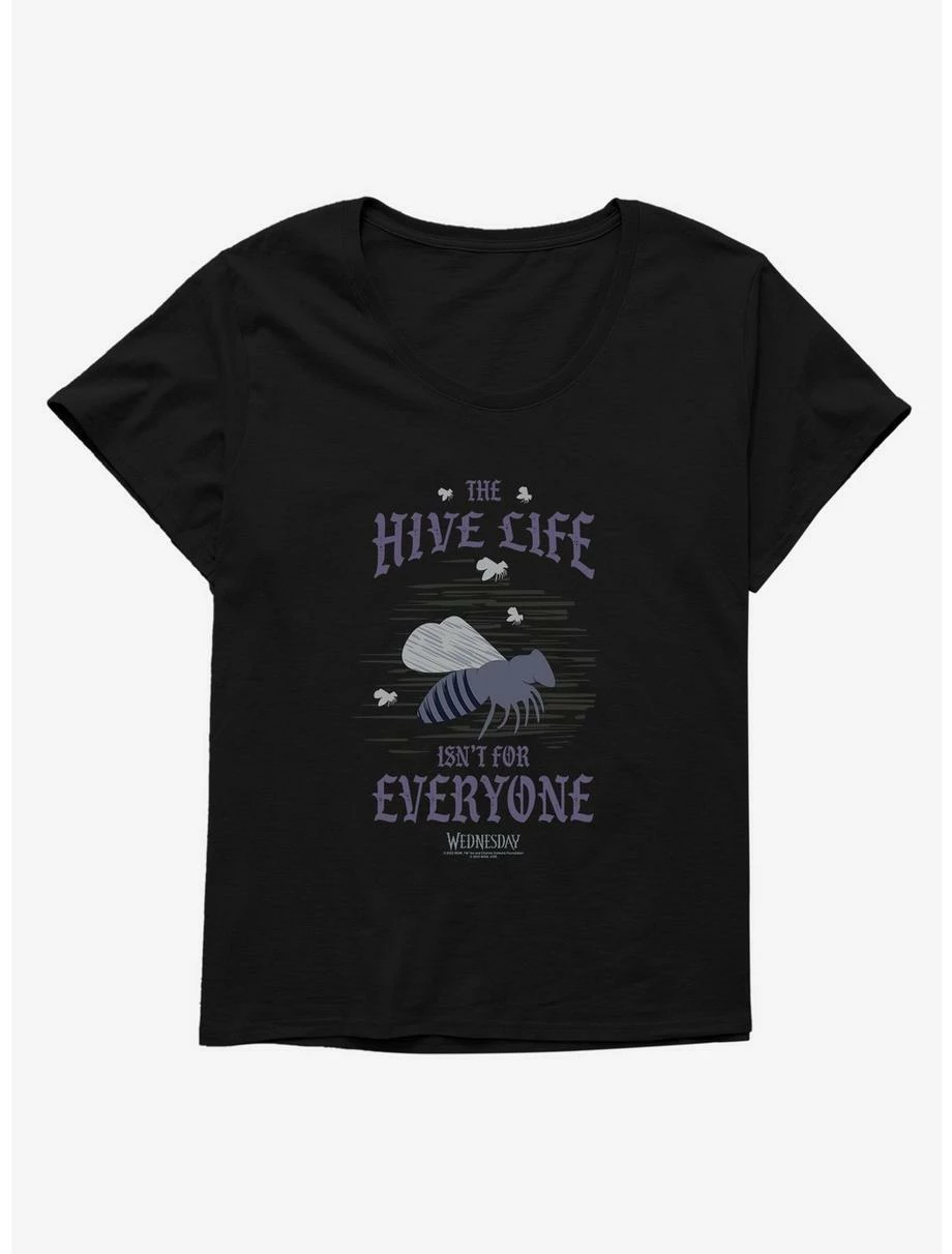 Television Wednesday The Hive Life Isn't For Everyone Womens T-Shirt Plus Size