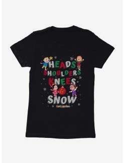 Television CoCoMelon Heads Shoulders Knees And Snow Womens T-Shirt