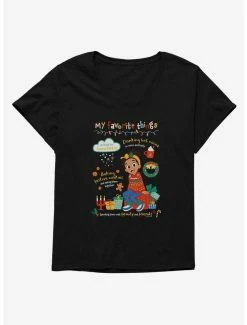Television Blippi Meekah Favorite Things Womens T-Shirt Plus Size