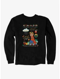 Television Blippi Meekah Favorite Things Sweatshirt