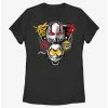 Superheroes Marvel Ant-Man And The Wasp: Quantumania Hero Duo Womens T-Shirt