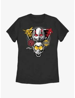 Superheroes Marvel Ant-Man And The Wasp: Quantumania Hero Duo Womens T-Shirt