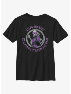 Superheroes Marvel Ant-Man And The Wasp: Quantumania Cassie Badge Youth T-Shirt