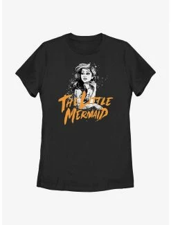 Online Exclusives Disney The Little Mermaid Ariel Ponders Portrait Womens T-Shirt