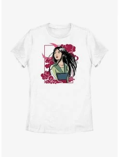 Online Exclusives Disney Mulan Moon Portrait Womens T-Shirt
