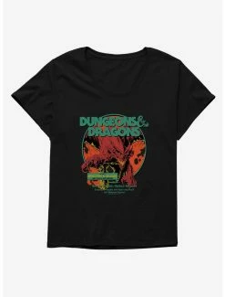 Online Exclusives Dungeons & Dragons Book II Monsters & Treasure Womens T-Shirt Plus Size