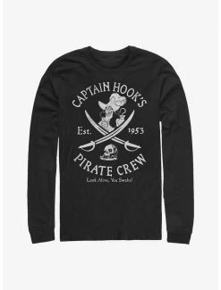 Online Exclusives Disney Peter Pan Captain Hook's Pirate Crew Long-Sleeve T-Shirt