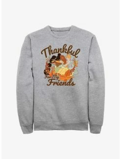 Online Exclusives Disney Princesses Thankful For My Friends Sweatshirt