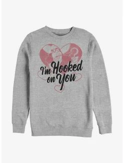 Online Exclusives Disney Villains I'm Hooked On You Sweatshirt