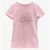 Online Exclusives Disney Aladdin Moon Magic Carpet Youth Girls T-Shirt