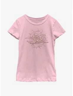 Online Exclusives Disney Aladdin Moon Magic Carpet Youth Girls T-Shirt