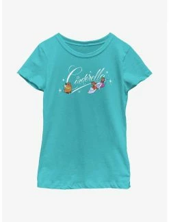 Online Exclusives Disney Cinderella Mice Logo Youth Girls T-Shirt