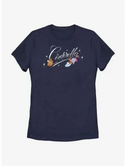 Online Exclusives Disney Cinderella Mice Logo Womens T-Shirt