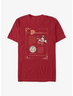 Online Exclusives Disney Pinocchio Temptations Script T-Shirt