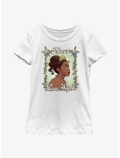 Online Exclusives Disney The Princess And The Frog Tiana Never Lose Sight Youth Girls T-Shirt