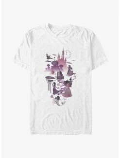 Online Exclusives Disney Princesses Vignette Collage T-Shirt