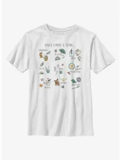 Online Exclusives Disney Princesses Once Upon A Time Icons Youth T-Shirt