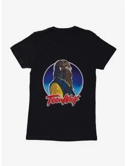 Online Exclusives Teen Wolf Side Profile Title Womens T-Shirt