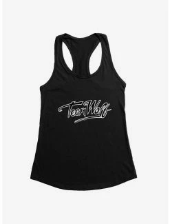 Online Exclusives Teen Wolf Movie Title Logo Womens Tank Top