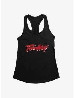 Online Exclusives Teen Wolf Title Logo Womens Tank Top