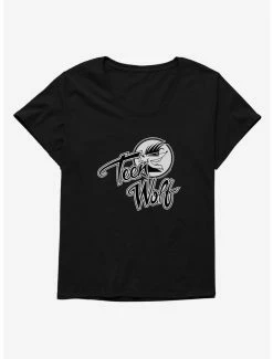 Online Exclusives Teen Wolf Logo Womens T-Shirt Plus Size